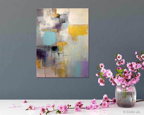 Modern Paintings, Extra Large Paintings for Living Room, Large Contemporary Wall Art, Hand Painted Canvas Art, Original Abstract Painting-Silvia Home Craft