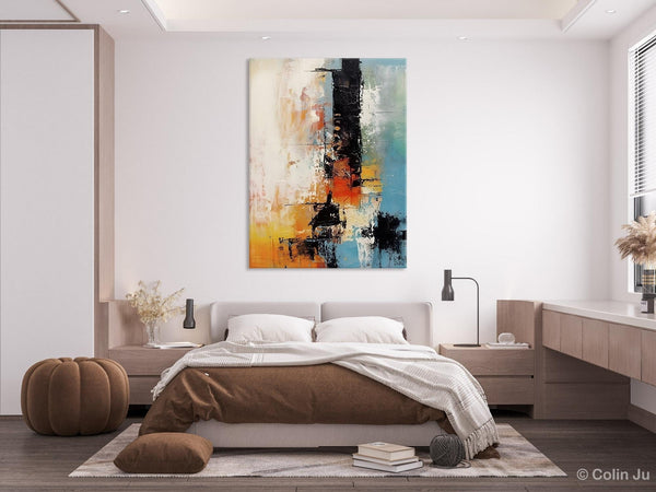 Contemporary Wall Art Paintings, Hand Painted Canvas Art, Original Abstract Art, Modern Acrylic Paintings, Large Paintings for Living Room-Silvia Home Craft