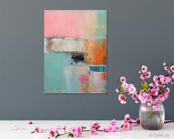 Canvas Paintings for Dining Room, Oversized Modern Wall Art, Acrylic Painting on Canvas, Contemporary Paintings, Original Abstract Paintings-Silvia Home Craft