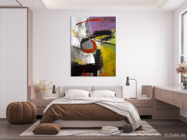 Large Original Artwork, Contemporary Acrylic Painting on Canvas, Large Wall Art Paintings for Living Room, Modern Canvas Art Paintings-Silvia Home Craft