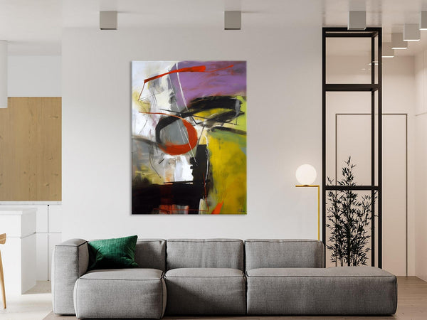Large Original Artwork, Contemporary Acrylic Painting on Canvas, Large Wall Art Paintings for Living Room, Modern Canvas Art Paintings-Silvia Home Craft
