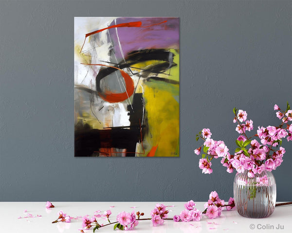 Large Original Artwork, Contemporary Acrylic Painting on Canvas, Large Wall Art Paintings for Living Room, Modern Canvas Art Paintings-Silvia Home Craft