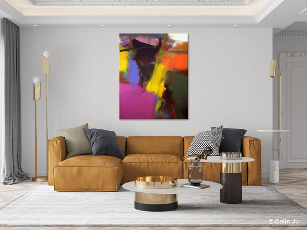 Abstract Paintings for Sale, Modern Wall Art for Living Room, Contemporary Acrylic Paintings, Original Abstract Art, Abstract Art on Canvas-Silvia Home Craft