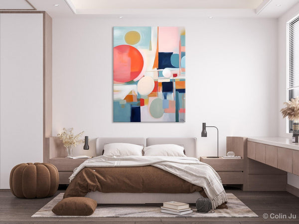 Large Contemporary Wall Art, Acrylic Painting on Canvas, Extra Large Paintings for Dining Room, Modern Paintings, Original Abstract Painting-Silvia Home Craft