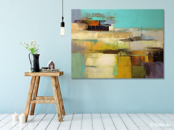 Modern Wall Art Ideas for Bedroom, Extra Large Canvas Painting, Original Abstract Art, Hand Painted Wall Art, Contemporary Acrylic Paintings-Silvia Home Craft