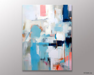 Contemporary Painting, Canvas Paintings for Dining Room, Acrylic Painting on Canvas, Extra Large Modern Wall Art, Original Abstract Painting-Silvia Home Craft