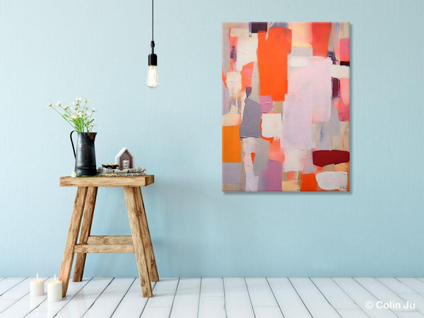 Abstract Wall Paintings, Heavy Texture Canvas Art, Large Contemporary Wall Art, Extra Large Paintings for Bedroom, Original Modern Painting-Silvia Home Craft