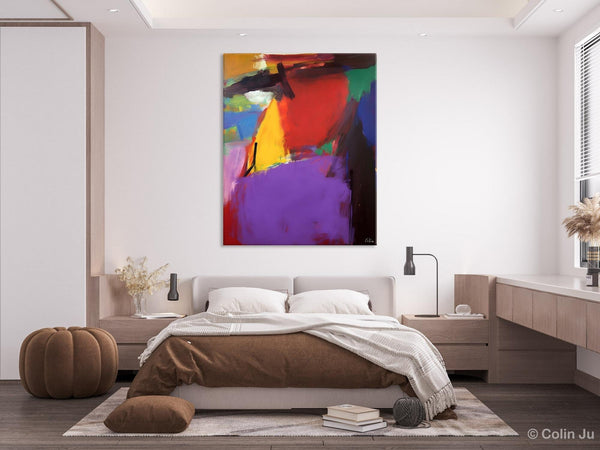 Abstract Painting on Canvas, Extra Large Abstract Painting for Living Room, Large Original Abstract Wall Art, Contemporary Acrylic Paintings-Silvia Home Craft