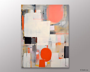 Acrylic Painting on Canvas, Contemporary Wall Art Paintings, Canvas Paintings for Bedroom, Extra Large Original Art, Buy Paintings Online-Silvia Home Craft
