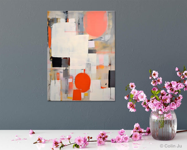 Acrylic Painting on Canvas, Contemporary Wall Art Paintings, Canvas Paintings for Bedroom, Extra Large Original Art, Buy Paintings Online-Silvia Home Craft