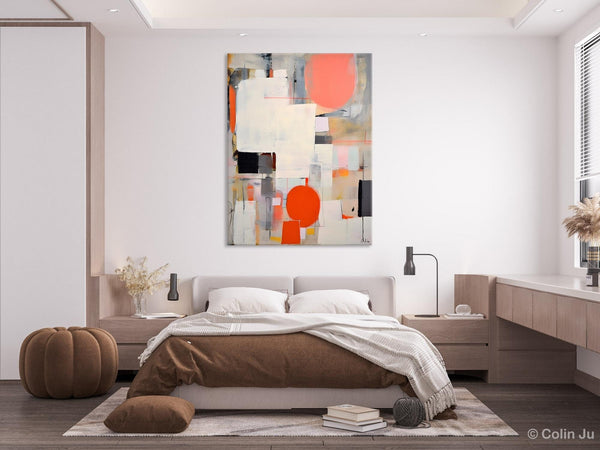 Acrylic Painting on Canvas, Contemporary Wall Art Paintings, Canvas Paintings for Bedroom, Extra Large Original Art, Buy Paintings Online-Silvia Home Craft