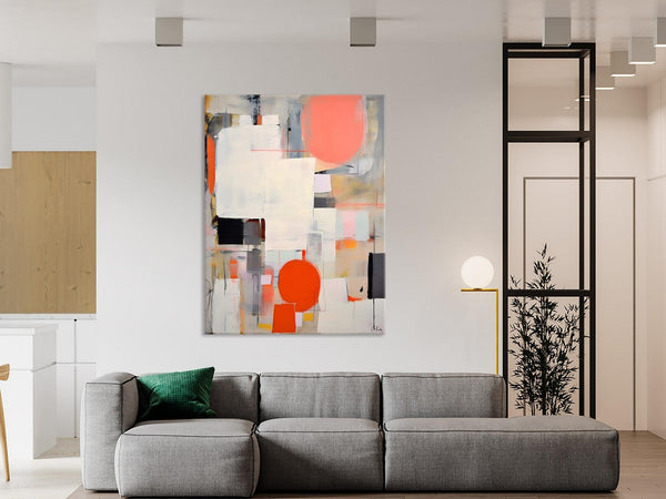 Acrylic Painting on Canvas, Contemporary Wall Art Paintings, Canvas Paintings for Bedroom, Extra Large Original Art, Buy Paintings Online-Silvia Home Craft