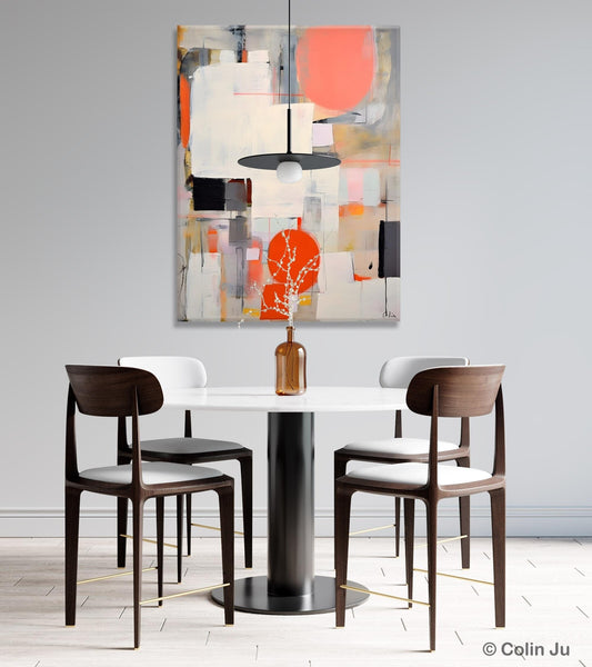 Acrylic Painting on Canvas, Contemporary Wall Art Paintings, Canvas Paintings for Bedroom, Extra Large Original Art, Buy Paintings Online-Silvia Home Craft