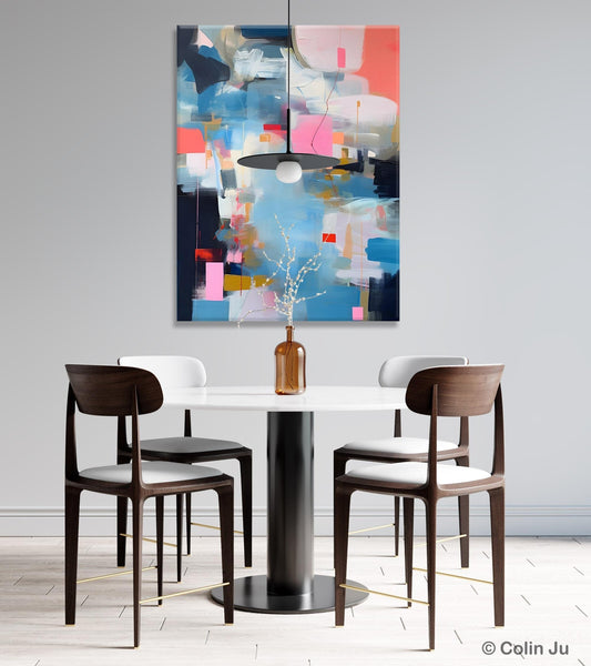 Modern Wall Paintings, Contemporary Painting on Canvas, Abstract Painting for Bedroom, Extra Large Original Acrylic Art, Buy Wall Art Online-Silvia Home Craft