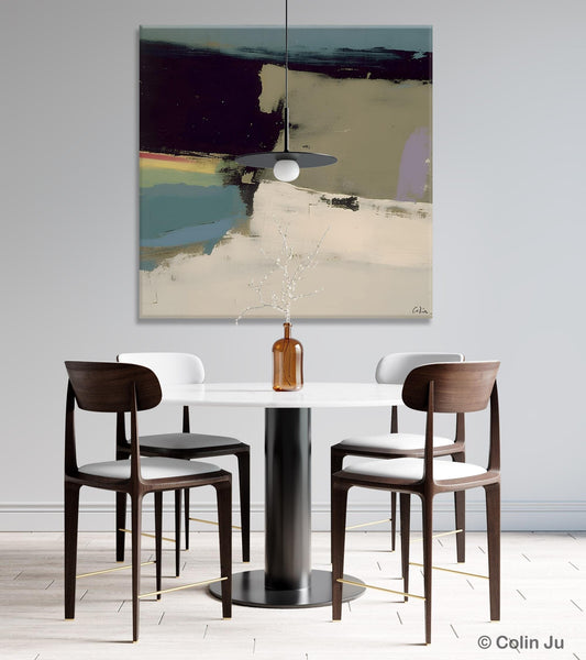 Modern Abstract Artwork, Original Canvas Wall Art, Contemporary Acrylic Paintings, Hand Painted Canvas Art, Large Abstract Painting for Sale-Silvia Home Craft