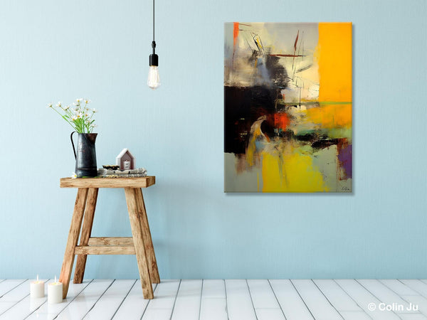 Large Wall Art Paintings for Living Room, Large Original Artwork, Contemporary Acrylic Painting on Canvas, Modern Canvas Art Paintings-Silvia Home Craft