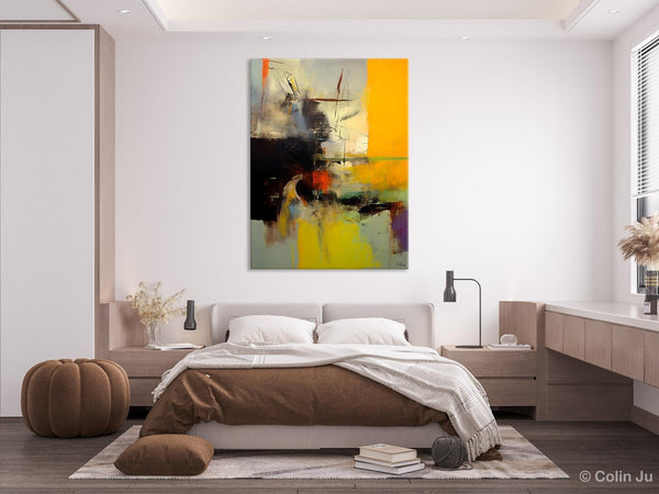 Large Wall Art Paintings for Living Room, Large Original Artwork, Contemporary Acrylic Painting on Canvas, Modern Canvas Art Paintings-Silvia Home Craft
