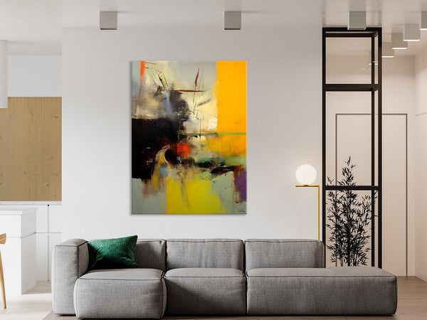 Large Wall Art Paintings for Living Room, Large Original Artwork, Contemporary Acrylic Painting on Canvas, Modern Canvas Art Paintings-Silvia Home Craft