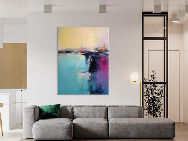 Large Original Artwork, Contemporary Acrylic Painting on Canvas, Large Wall Art Paintings for Living Room, Modern Canvas Art Paintings-Silvia Home Craft
