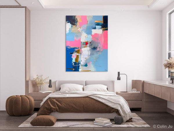 Large Art Painting for Living Room, Original Canvas Art, Contemporary Acrylic Painting on Canvas, Oversized Modern Abstract Wall Paintings-Silvia Home Craft