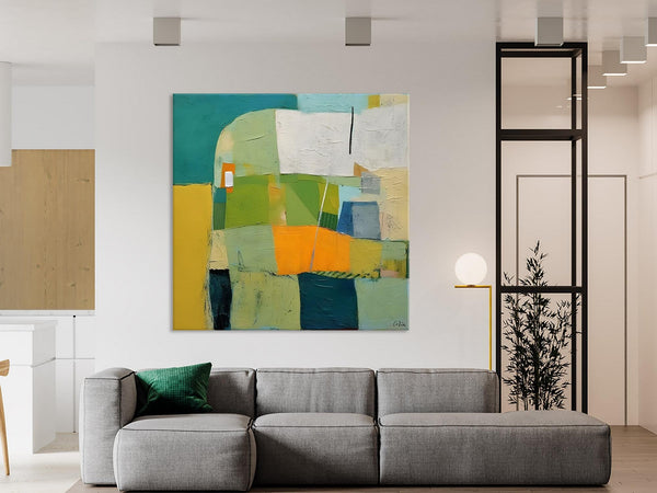 Original Abstract Wall Art, Contemporary Canvas Art, Modern Acrylic Artwork, Hand Painted Canvas Art, Extra Large Abstract Painting for Sale-Silvia Home Craft
