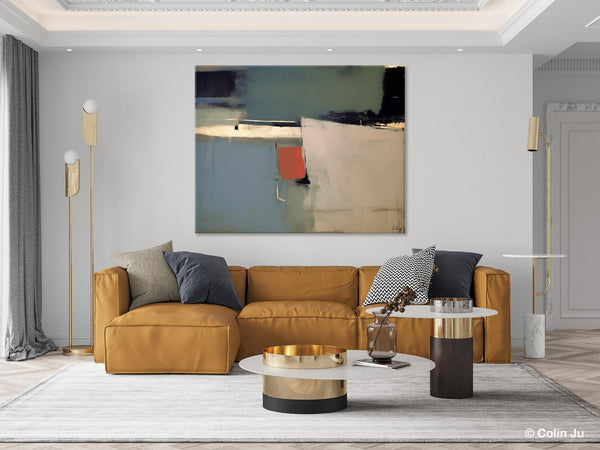 Huge Abstract Painting for Bedroom, Large Original Abstract Wall Art, Oversized Contemporary Acrylic Paintings, Abstract Paintings on Canvas-Silvia Home Craft