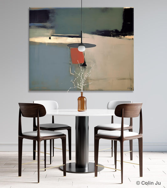 Huge Abstract Painting for Bedroom, Large Original Abstract Wall Art, Oversized Contemporary Acrylic Paintings, Abstract Paintings on Canvas-Silvia Home Craft
