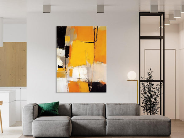 Extra Large Paintings for Bedroom, Abstract Wall Paintings, Large Contemporary Wall Art, Hand Painted Canvas Art, Original Modern Painting-Silvia Home Craft