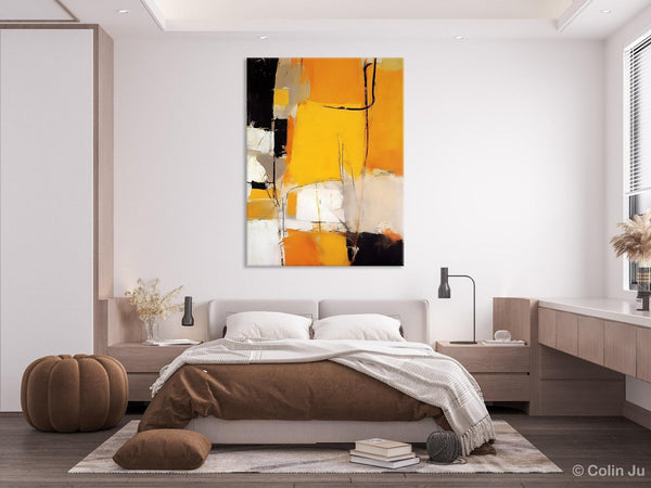 Extra Large Paintings for Bedroom, Abstract Wall Paintings, Large Contemporary Wall Art, Hand Painted Canvas Art, Original Modern Painting-Silvia Home Craft