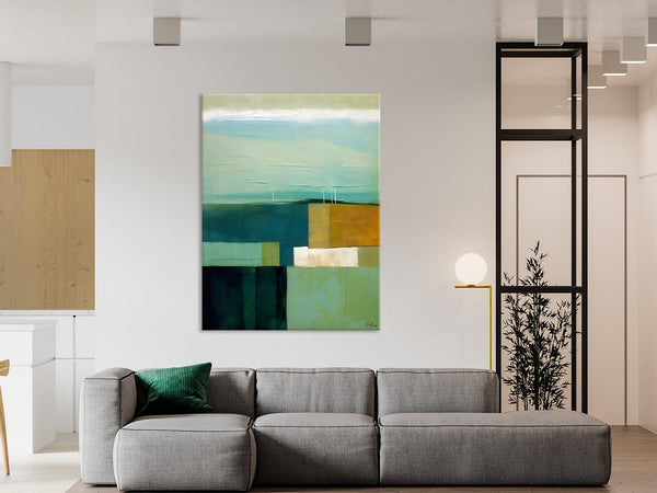 Large Wall Art Painting for Bedroom, Original Canvas Artwork, Contemporary Acrylic Painting on Canvas, Oversized Abstract Wall Art Paintings-Silvia Home Craft