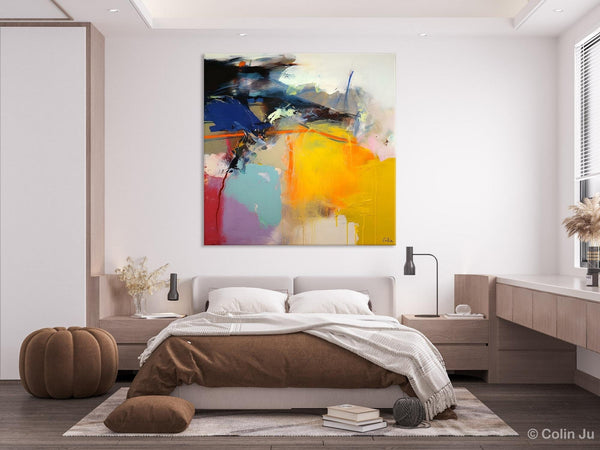 Original Modern Abstract Artwork, Extra Large Canvas Paintings for Living Room, Modern Canvas Art Paintings, Abstract Wall Art for Sale-Silvia Home Craft