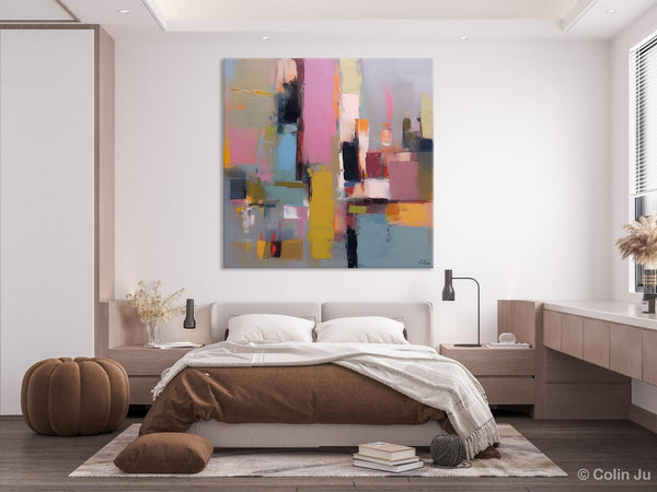 Original Modern Abstract Artwork, Modern Canvas Art Paintings, Extra Large Canvas Paintings for Living Room, Abstract Wall Art for Sale-Silvia Home Craft