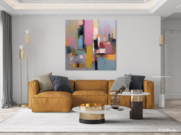 Original Modern Abstract Artwork, Modern Canvas Art Paintings, Extra Large Canvas Paintings for Living Room, Abstract Wall Art for Sale-Silvia Home Craft