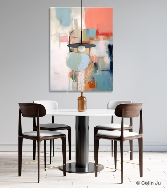 Large Modern Paintings, Original Abstract Canvas Art, Large Wall Painting for Bedroom, Hand Painted Canvas Art, Acrylic Painting on Canvas-Silvia Home Craft