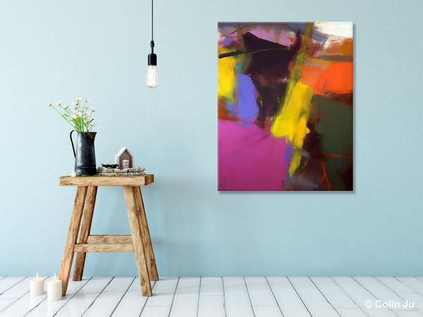 Contemporary Acrylic Paintings, Abstract Paintings for Sale, Modern Wall Art for Living Room, Original Abstract Art, Abstract Art on Canvas-Silvia Home Craft