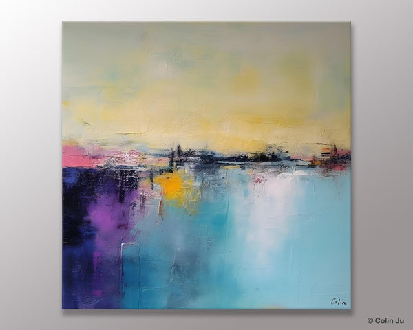 Original Abstract Wall Art, Simple Canvas Art, Large Canvas Paintings for Living Room, Large Abstract Artwork, Modern Acrylic Art for Sale-Silvia Home Craft
