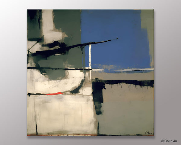 Original Abstract Art for Living Room, Contemporary Wall Art on Canvas, Extra Large Abstract Art for Bedroom, Modern Acrylic Art for Sale-Silvia Home Craft