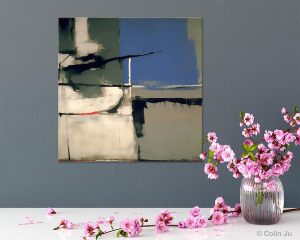 Original Abstract Art for Living Room, Contemporary Wall Art on Canvas, Extra Large Abstract Art for Bedroom, Modern Acrylic Art for Sale-Silvia Home Craft