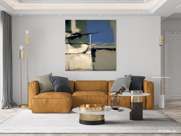 Original Abstract Art for Living Room, Contemporary Wall Art on Canvas, Extra Large Abstract Art for Bedroom, Modern Acrylic Art for Sale-Silvia Home Craft