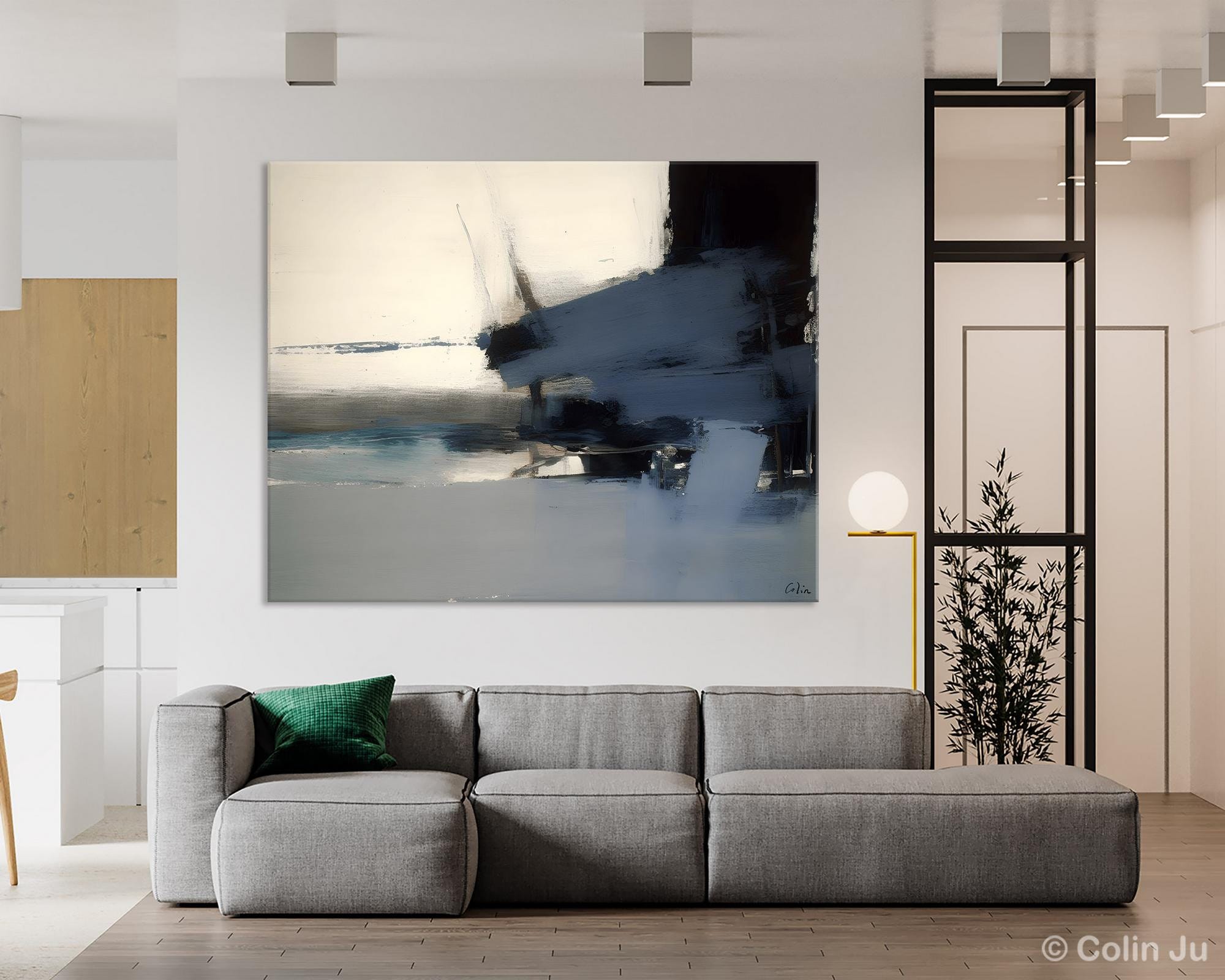 Original Abstract Art, Abstract Paintings for Sale, Modern Wall Art for Living Room, Contemporary Acrylic Paintings, Abstract Art on Canvas-Silvia Home Craft