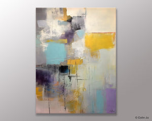 Modern Paintings, Extra Large Paintings for Living Room, Large Contemporary Wall Art, Hand Painted Canvas Art, Original Abstract Painting-Silvia Home Craft