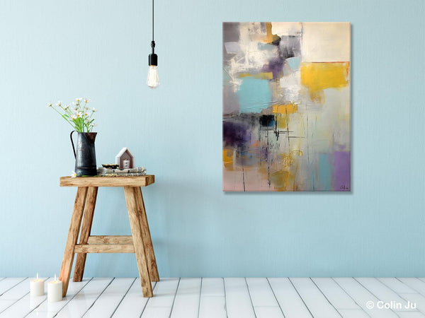 Modern Paintings, Extra Large Paintings for Living Room, Large Contemporary Wall Art, Hand Painted Canvas Art, Original Abstract Painting-Silvia Home Craft