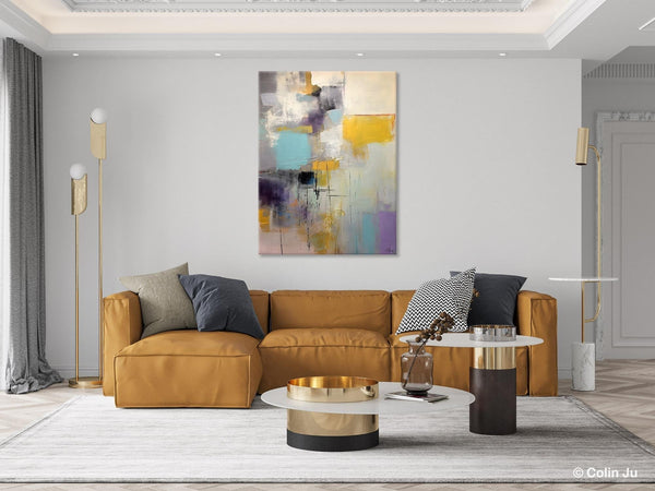 Modern Paintings, Extra Large Paintings for Living Room, Large Contemporary Wall Art, Hand Painted Canvas Art, Original Abstract Painting-Silvia Home Craft