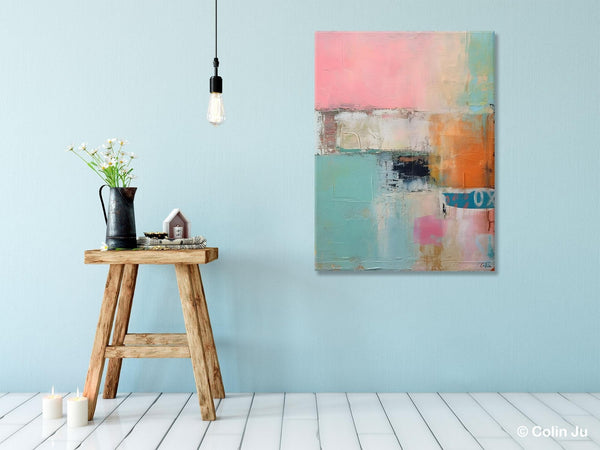 Canvas Paintings for Dining Room, Oversized Modern Wall Art, Acrylic Painting on Canvas, Contemporary Paintings, Original Abstract Paintings-Silvia Home Craft