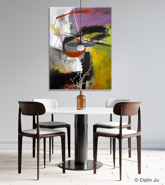 Large Original Artwork, Contemporary Acrylic Painting on Canvas, Large Wall Art Paintings for Living Room, Modern Canvas Art Paintings-Silvia Home Craft