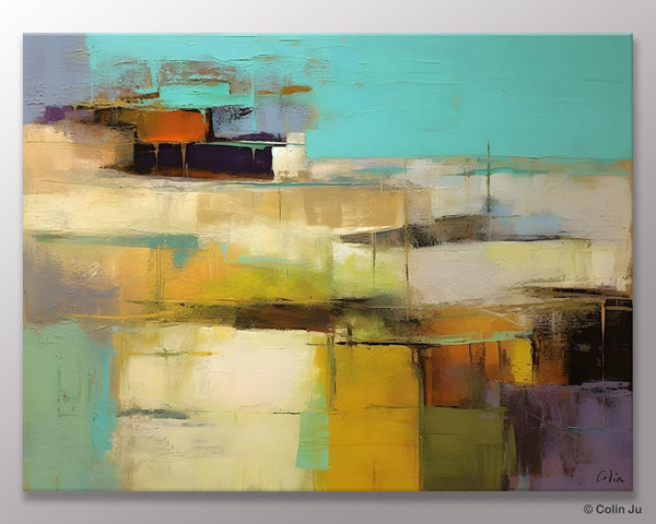 Modern Wall Art Ideas for Bedroom, Extra Large Canvas Painting, Original Abstract Art, Hand Painted Wall Art, Contemporary Acrylic Paintings-Silvia Home Craft
