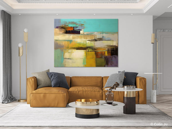 Modern Wall Art Ideas for Bedroom, Extra Large Canvas Painting, Original Abstract Art, Hand Painted Wall Art, Contemporary Acrylic Paintings-Silvia Home Craft