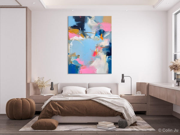 Large Modern Canvas Wall Paintings, Original Abstract Art, Large Wall Art Painting for Living Room, Contemporary Acrylic Painting on Canvas-Silvia Home Craft