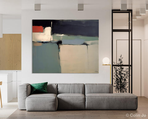 Large Acrylic Painting for Living Room, Modern Abstract Painting, Hand Painted Canvas Art, Original Abstract Art, Acrylic Painting on Canvas-Silvia Home Craft