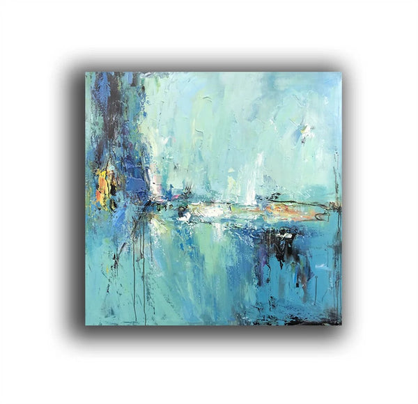 Modern Acrylic Canvas Painting, Heavy Texture Paintings, Palette Knife Paniting, Acrylic Painting on Canvas, Oversized Wall Art Painting for Sale-Silvia Home Craft